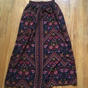 Bohemian Maxi Skirt